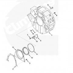 DCEC 3931716 flywheel housing 4BT 6BT engine spare parts