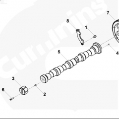 Dong Feng 4BT 6BT Engine camshaft 3977547 spare parts