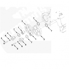 CCEC 3004599 Idler Gear KTA19 engine parts