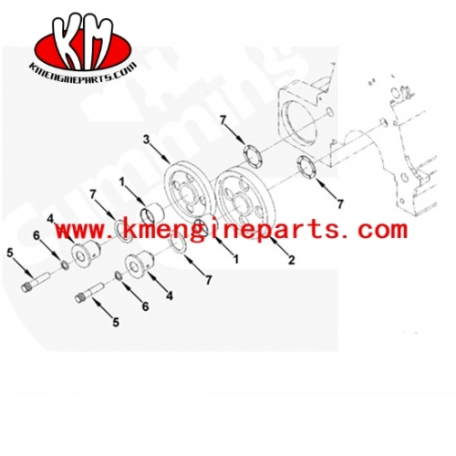 CCEC 3004599 Idler Gear KTA19 engine parts