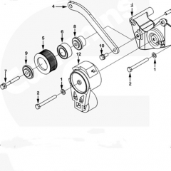 XCEC 3104213 Alternator Support M11 QSM11 engine parts