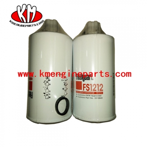 Shanghai fs1212 3315843 water-fuel separator filters