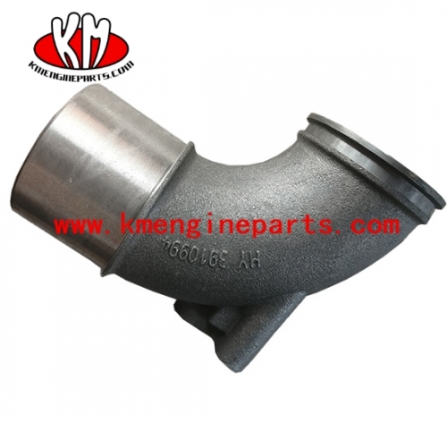 Dong feng 6cta8.3 engine parts 3910994 exhaust outlet pipe